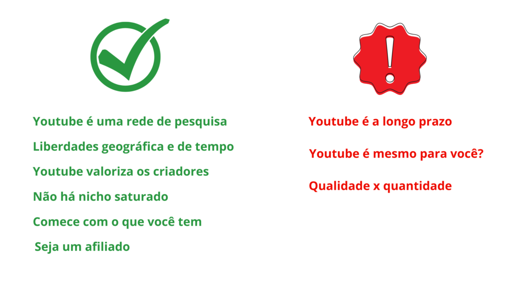 Vantagens e desvantagens de começar um canal no YouTube ainda neste ano - vale ou não vale a pena?